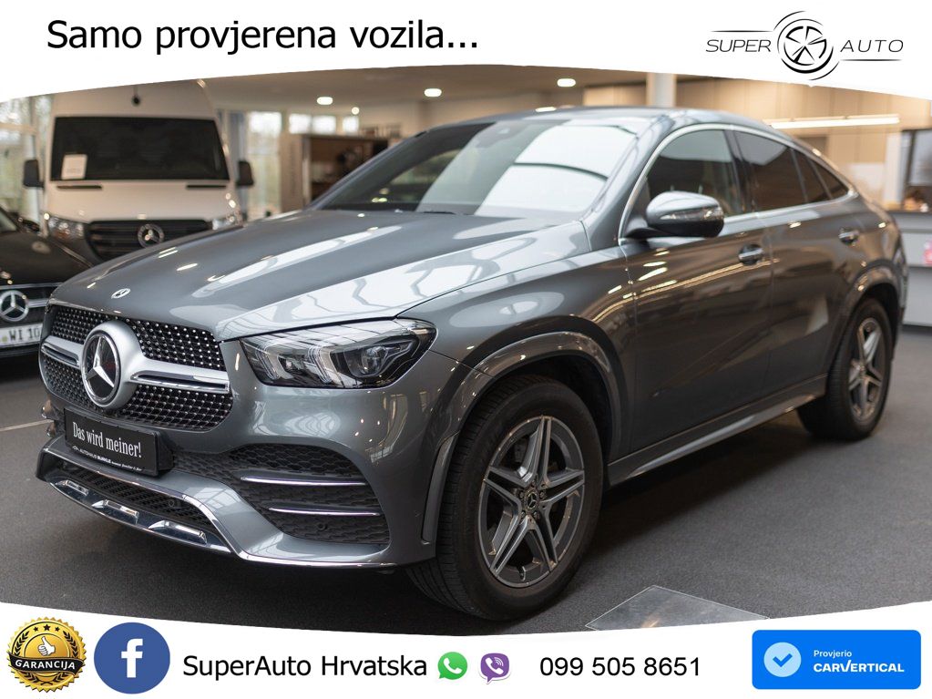 Mercedes GLE Coupe 350d Aut. AMG 272 KS, 360+VIRT+GR SJED+KEY+LANE