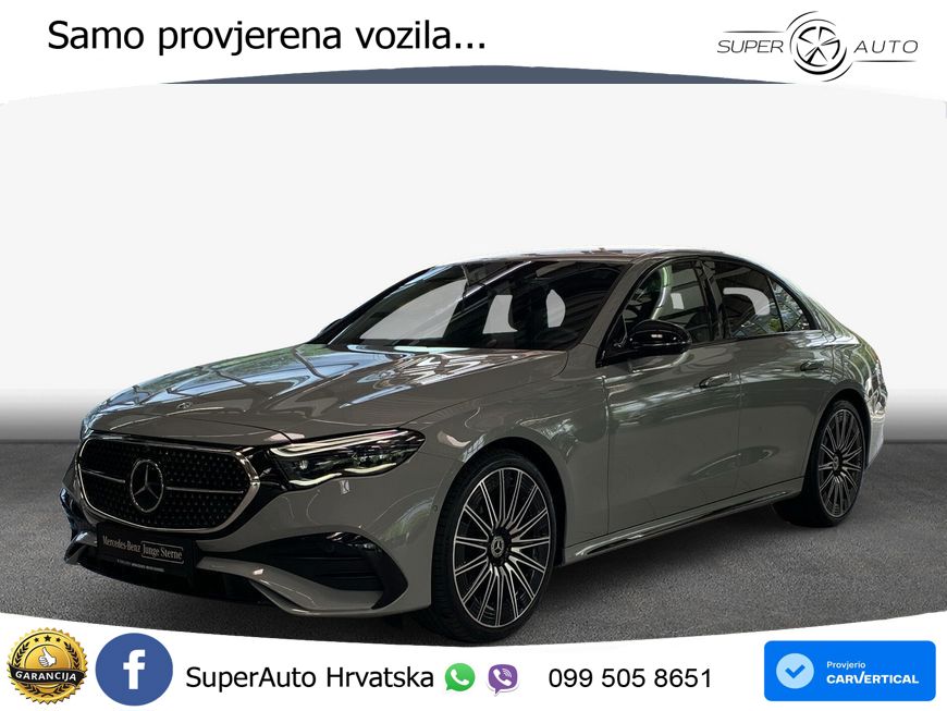 Mercedes-Benz E 450d 4M Aut. AMG 367 KS, ZRAČ+360+ACC+GR SJED+KEY+VIRT+LANE