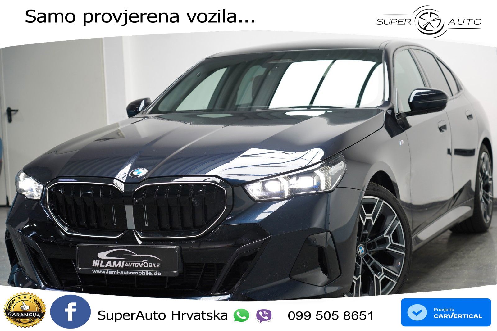 BMW 520d xDrive Aut. M Sport 197 KS, ACC+360+4xGR SJED+PANO+HEAD+ASIST