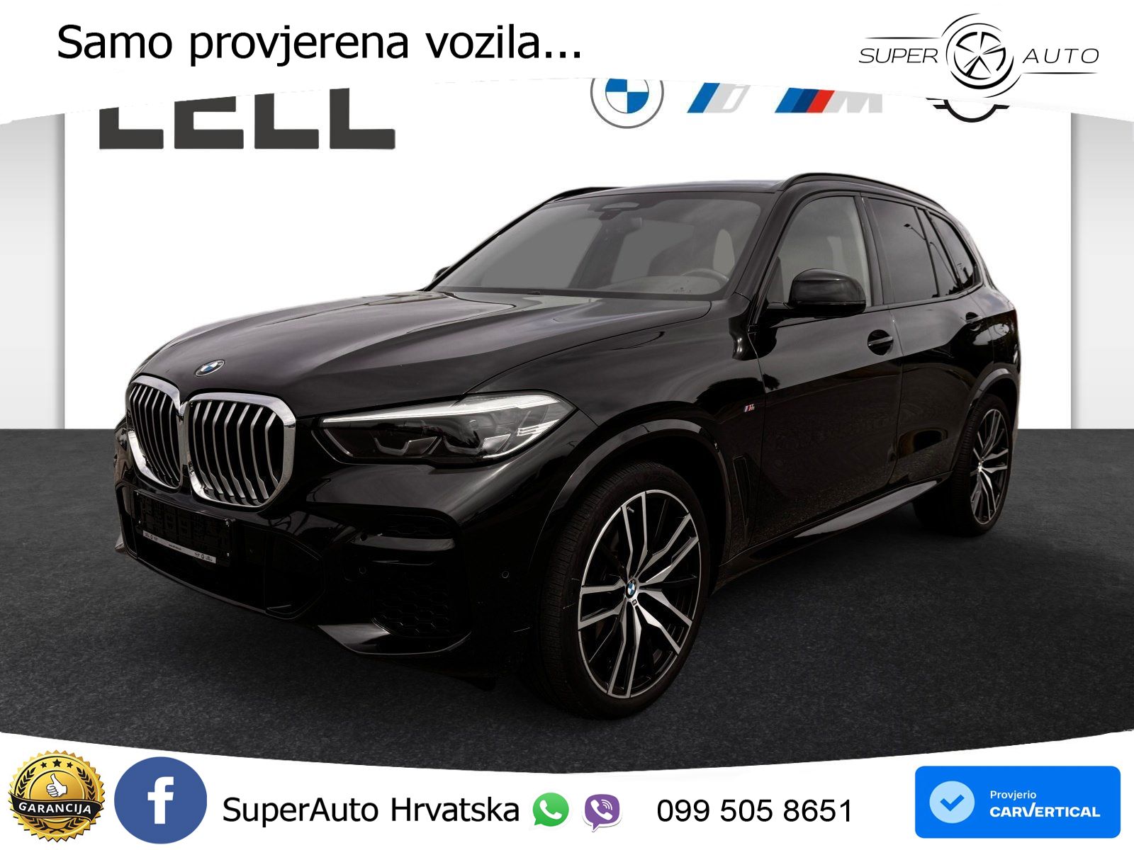 BMW X5 30d xDrive Aut. M Sport 286 KS, ACC+LED+KAM+GR SJED+HEAD+VIRT