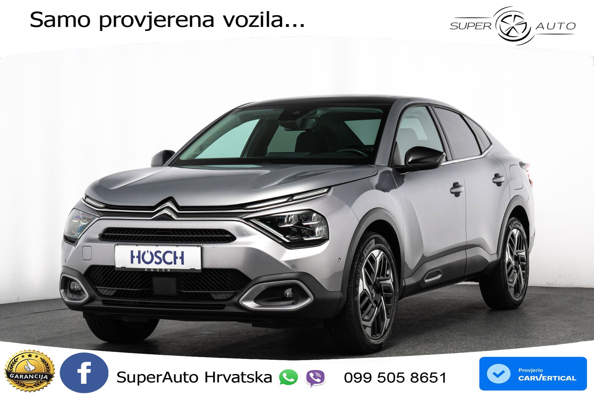 Citroen C4 X 1.2 PureTech Aut. Max 131 KS, LED+ACC+HEAD+PANO+KAM+VIRT+PDC