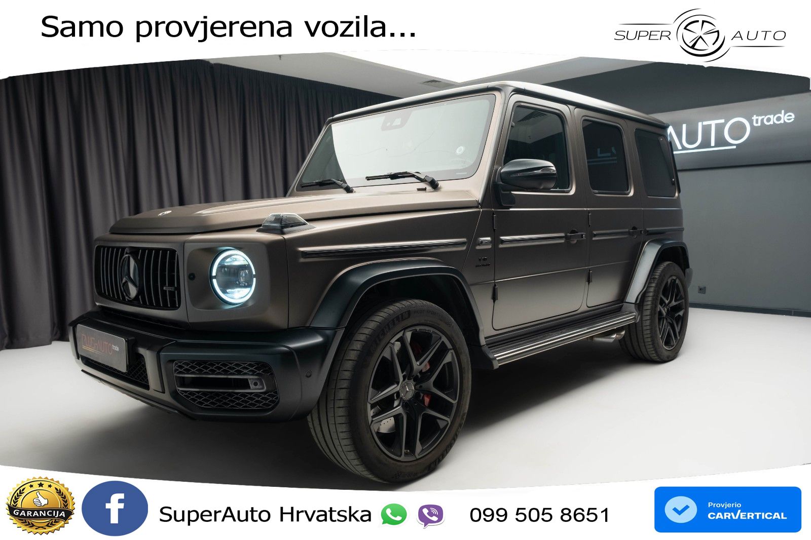 Mercedes G 63 V8 4M 9G-Tr. AMG 585 KS, MULTIB+ACC+4xGR SJED+360+PDC