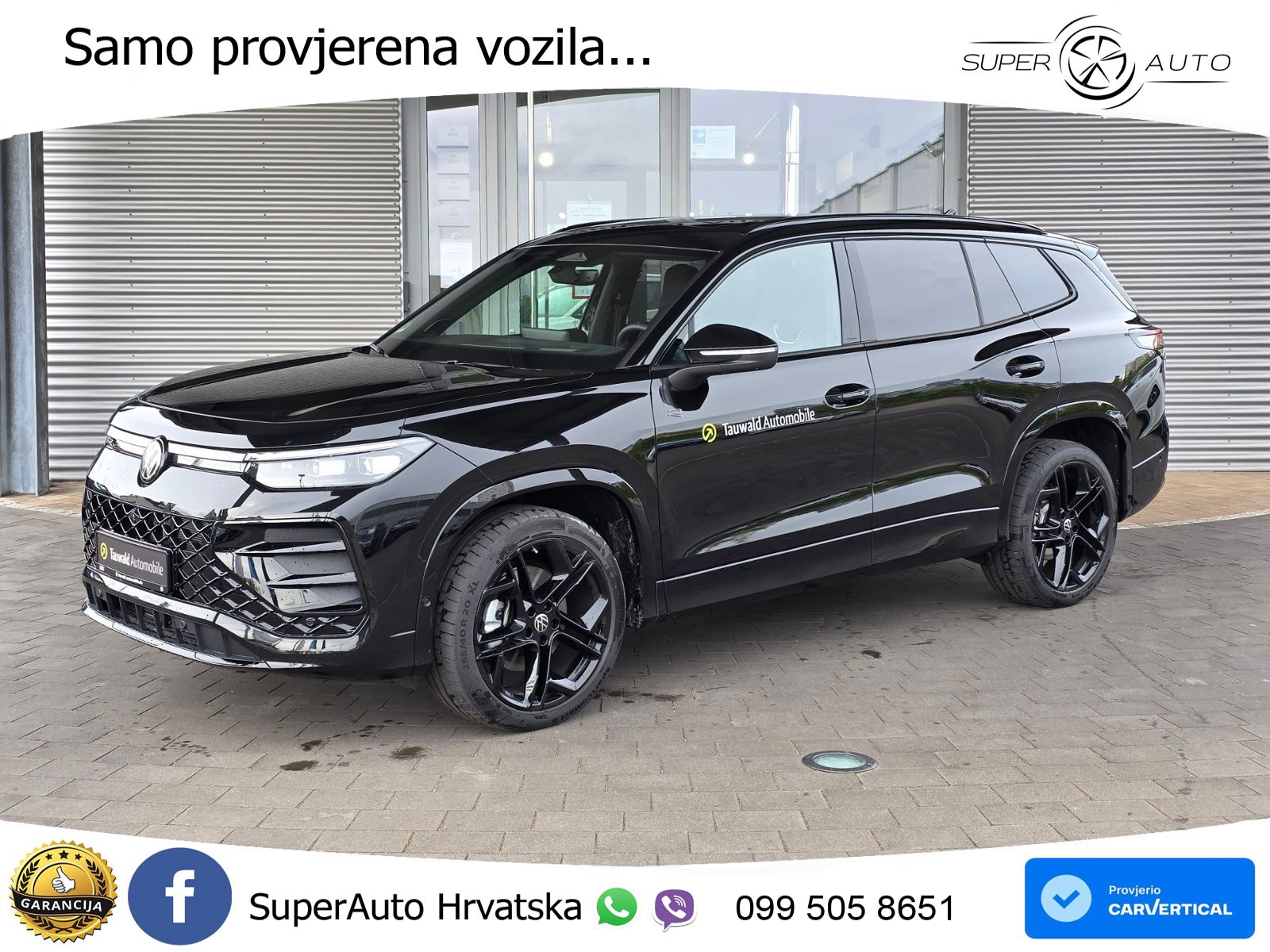 VW Tayron 2.0 TSI 4M DSG R-Line 265 KS, 7-SJED+LED+ACC+GR SJED+PANO+360