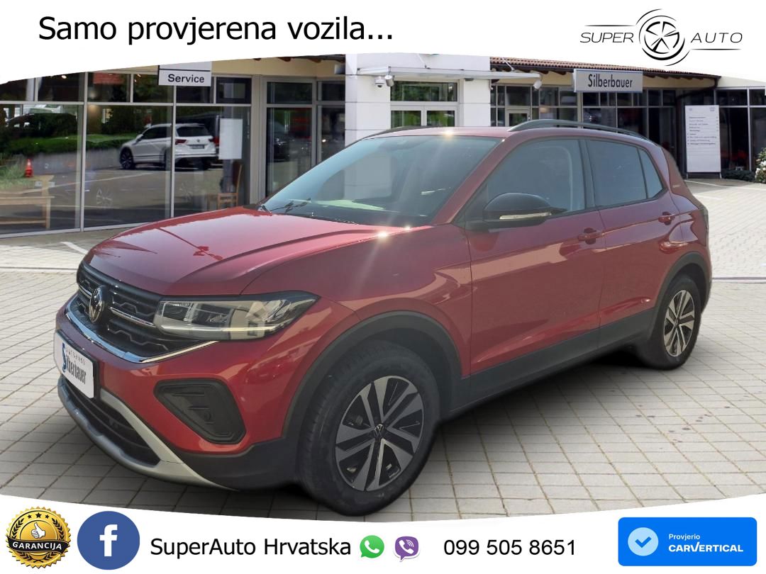 VW T-Cross 1.5 TSI DSG Energy 150 KS, LED+ACC+VIRT+GR SJED+KAM+PARK