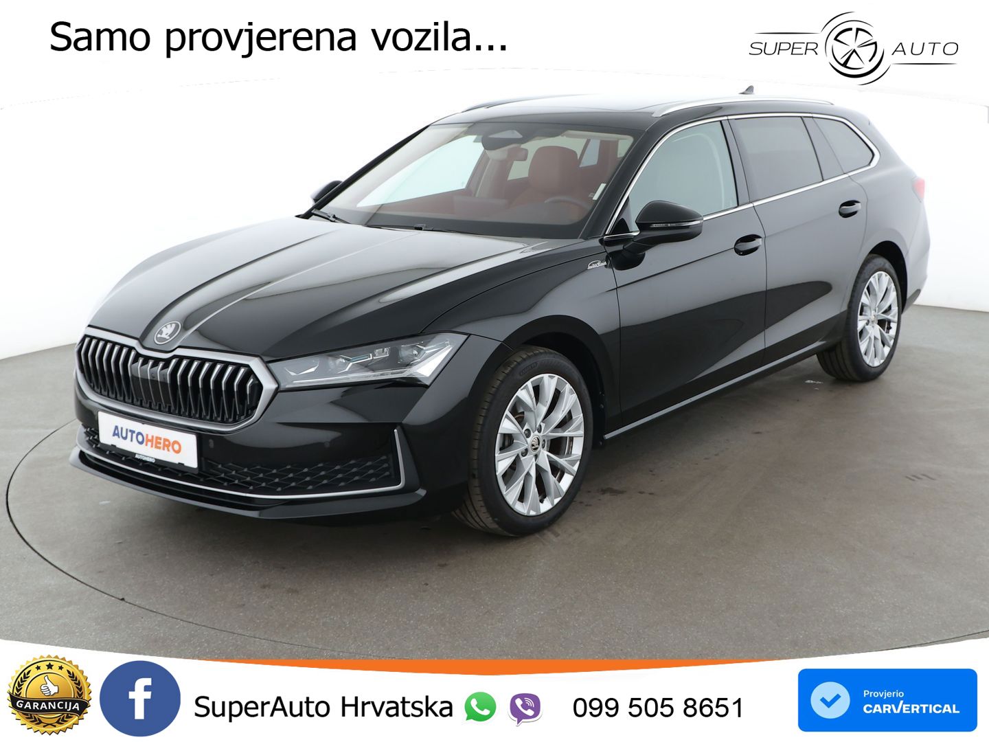 Škoda Superb Combi 2.0 TDI 4x4 L&K 193 KS, MATRIX+ACC+GR SJED+MASAŽA+KAM+PDC