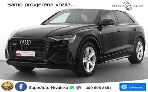 Audi Q8 55 TFSIe quattro Aut. S line 381 KS, ZRAČNI+LED+KAM+GR SJED+HEAD+VIRT