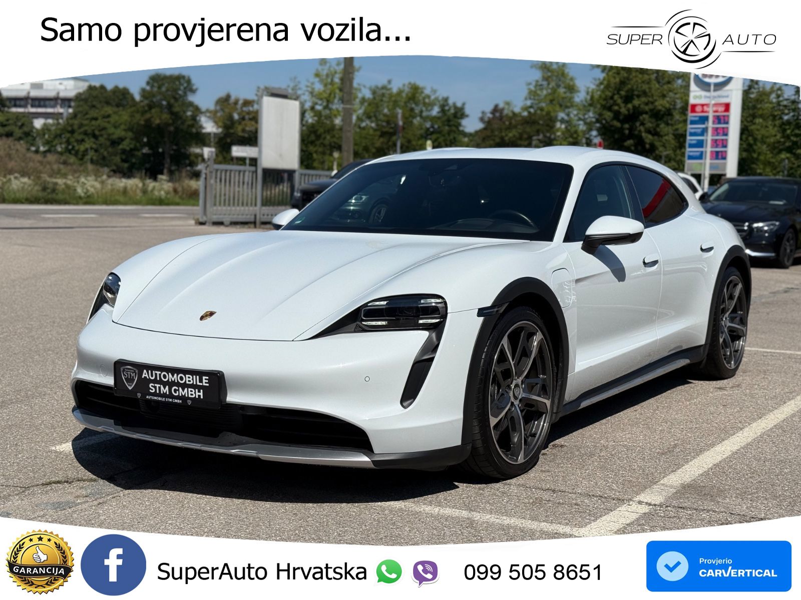 Porsche Taycan Cross Turismo 476 KS, ZRAČ+360+ACC+GR SJED+KEY+VIRT+LANE