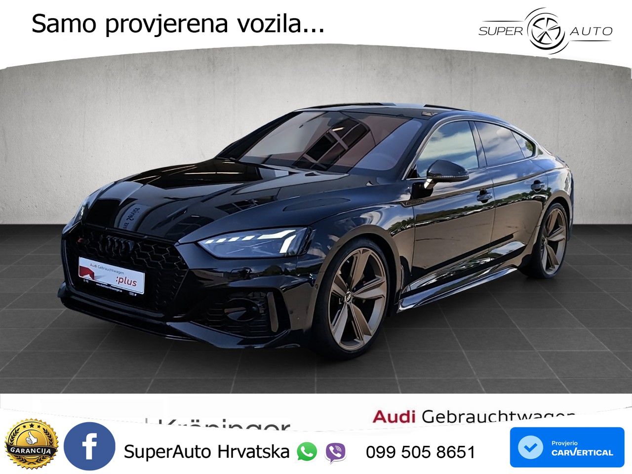 Audi RS5 SB 2.9 TFSI V6 quattro tiptronic 450 KS, ACC+360+4xGR SJED+PANO+HEAD