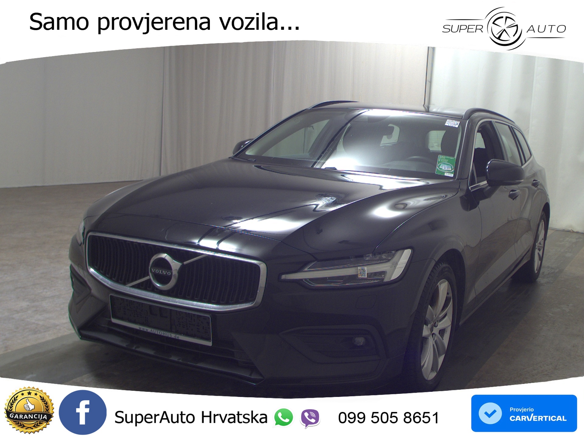 Volvo V60 2.0 B4 Aut. Momentum Pro 197 KS, LED+TEM+KUKA+ASIST