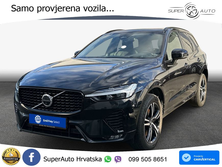 Volvo XC60 2.0d B4 Aut. R-Design 197 KS, ACC+360+GR SJED+PANO+HEAD+ASIST