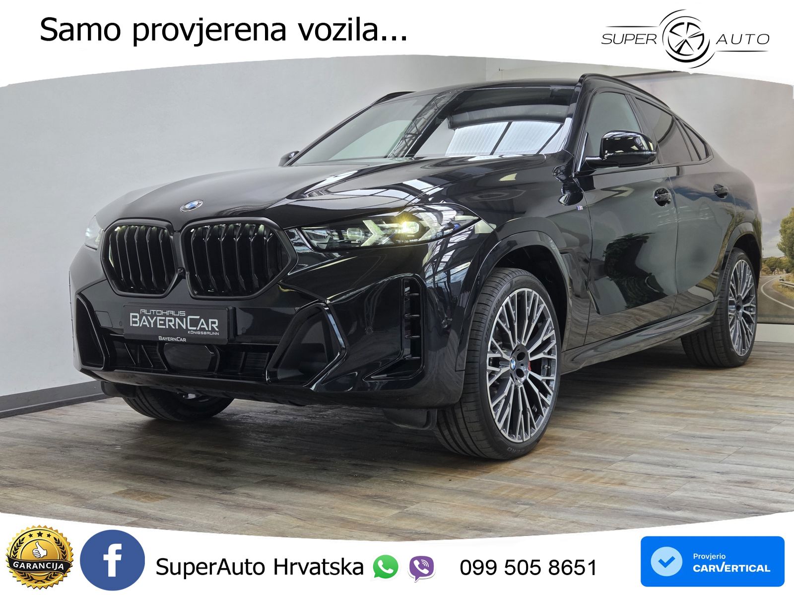 BMW X6 40d xDrive Steptronic M Sport 352 KS, HEAD+ACC+4xGR SJED+360+PANO