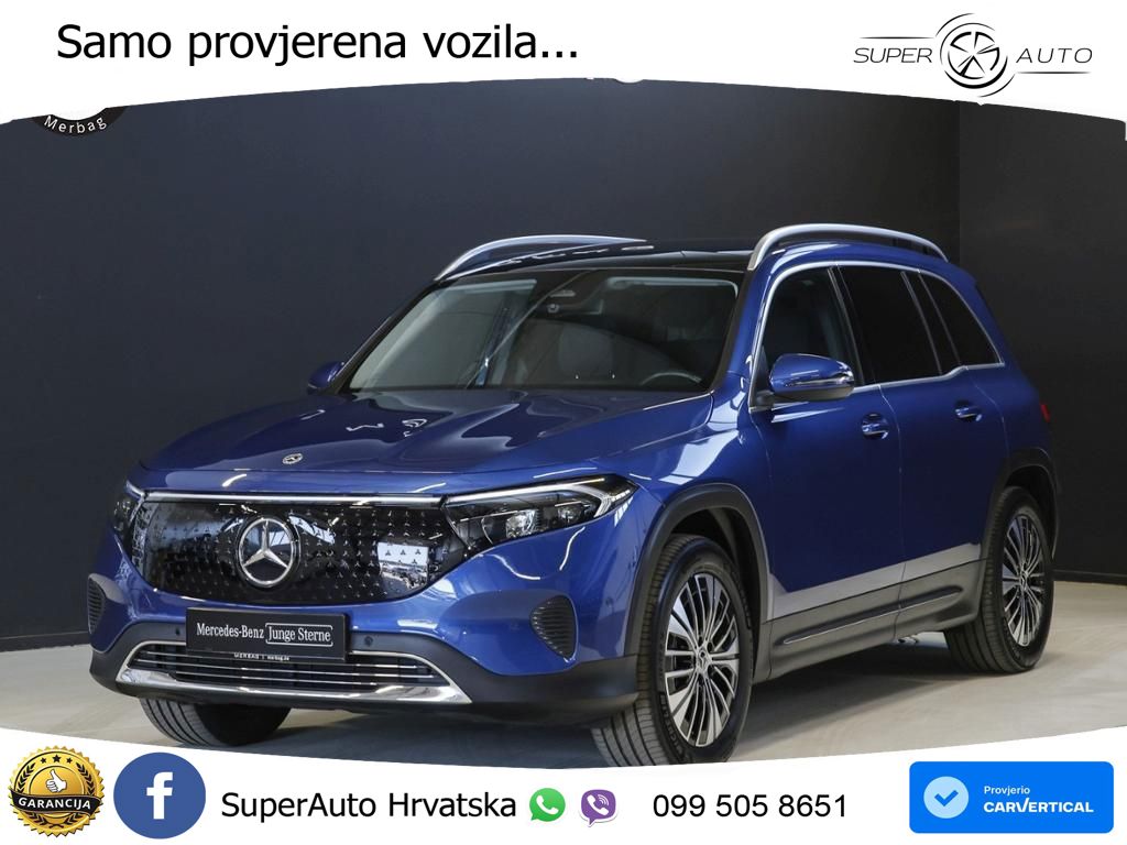 Mercedes EQB 300 4M Aut. Progressive 228 KS, PANO+KAM+GR SJED+VIRT+LED+LANE