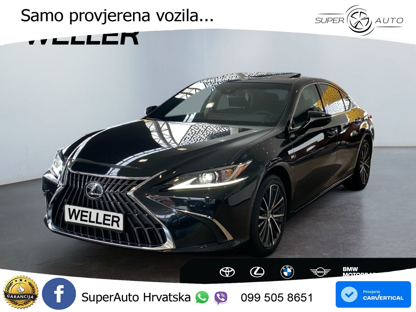 Lexus ES 300h Aut. Business 218 KS, LED+ACC+GR SJED+KAM+PARK