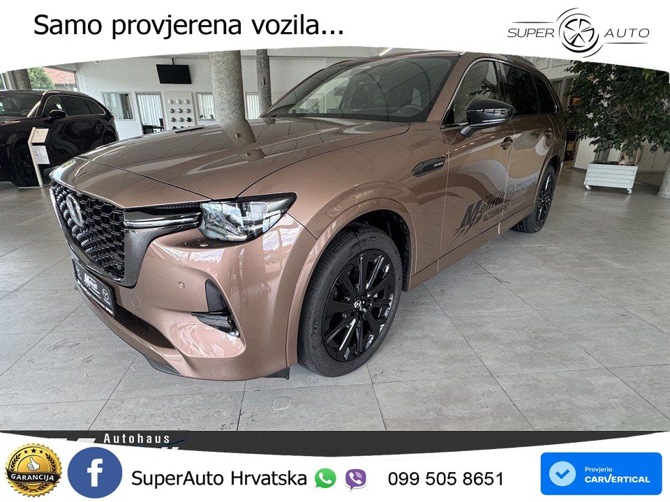 Mazda CX-80 3.3 e-Skyactiv AWD Aut. Homura 254 KS, PANO+360+ACC+GR SJED+KEY+LANE