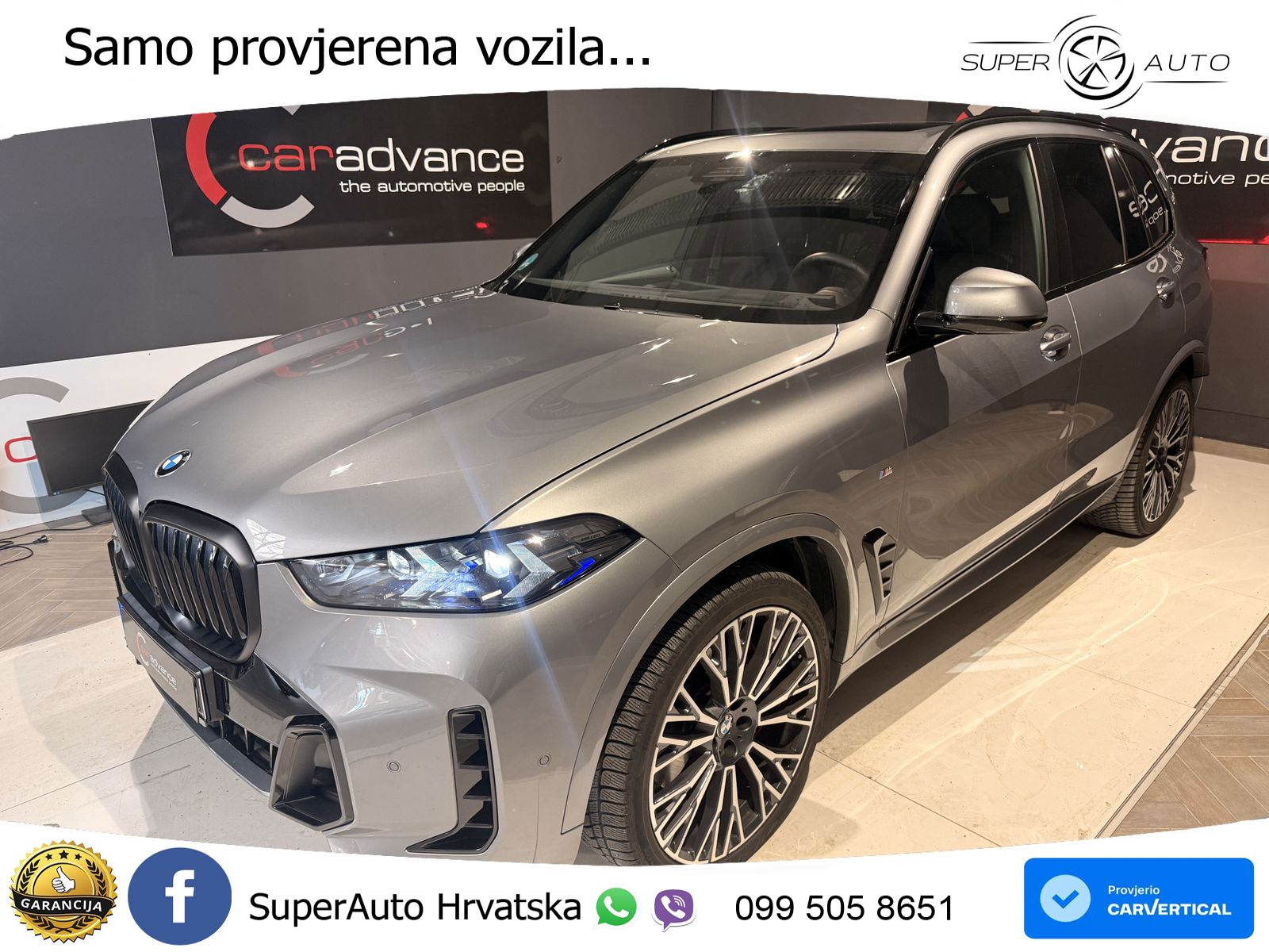 BMW X5 30d xDrive Aut. M Sport 298 KS, PANO+ZRAČ+360+GR SJED+ACC+KEY+VIRT+LANE