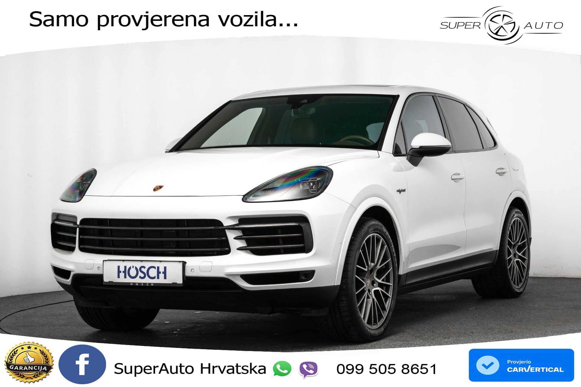 Porsche Cayenne 3.0 V6 AWD Aut. Platinum Edition 462 KS, ZRAČNI+4xGR SJED+TEM