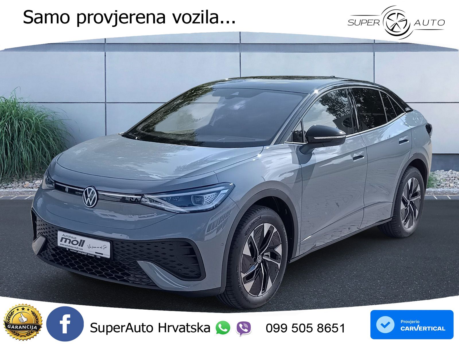 VW ID.5 77kWh Pro 286 KS, LED+ACC+GR SJED+KAM+PARK