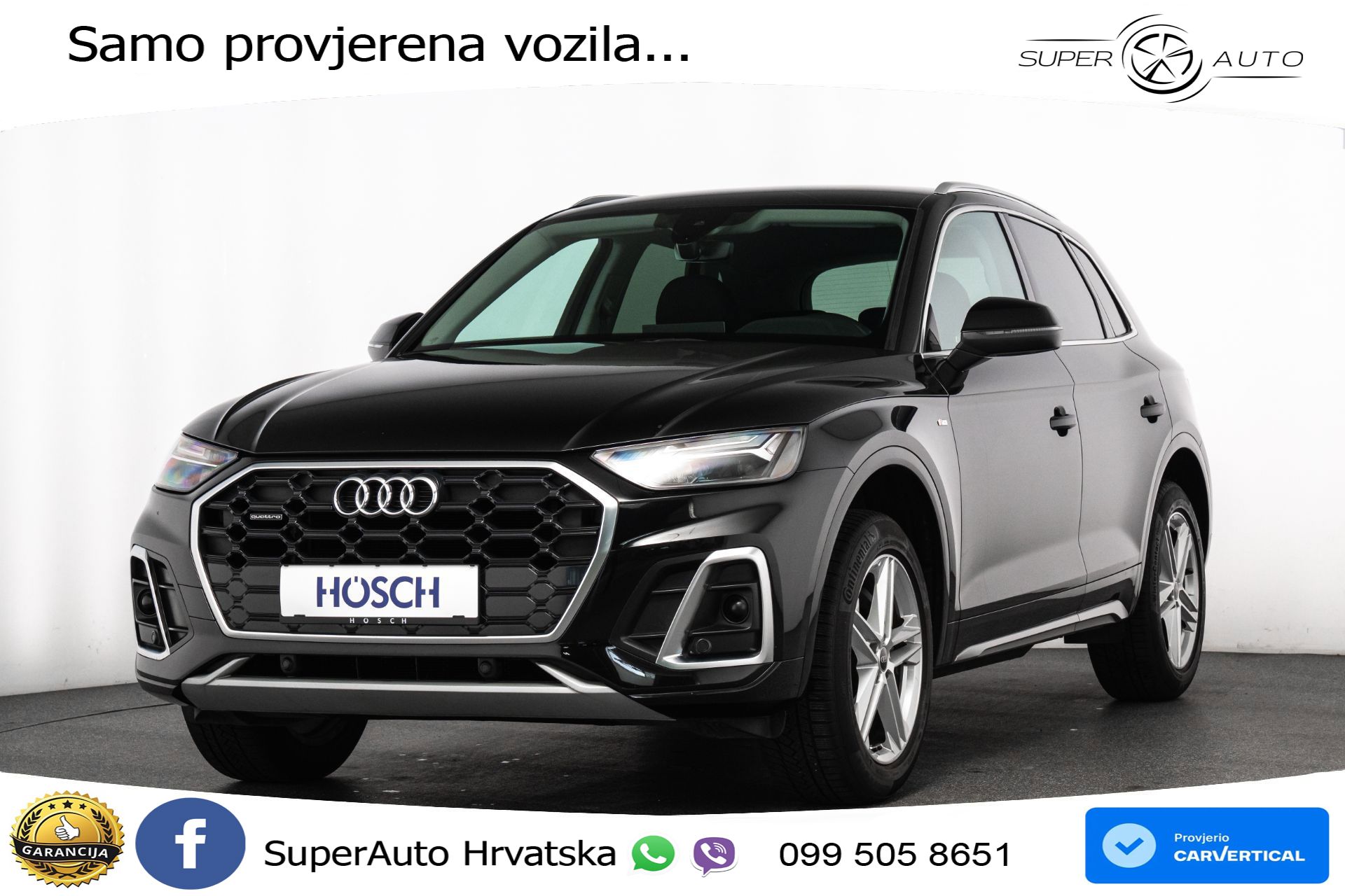 Audi Q5 40 TDI quattro ultra S tronic S line 204 KS, ACC+KAM+VIRT+NAVI
