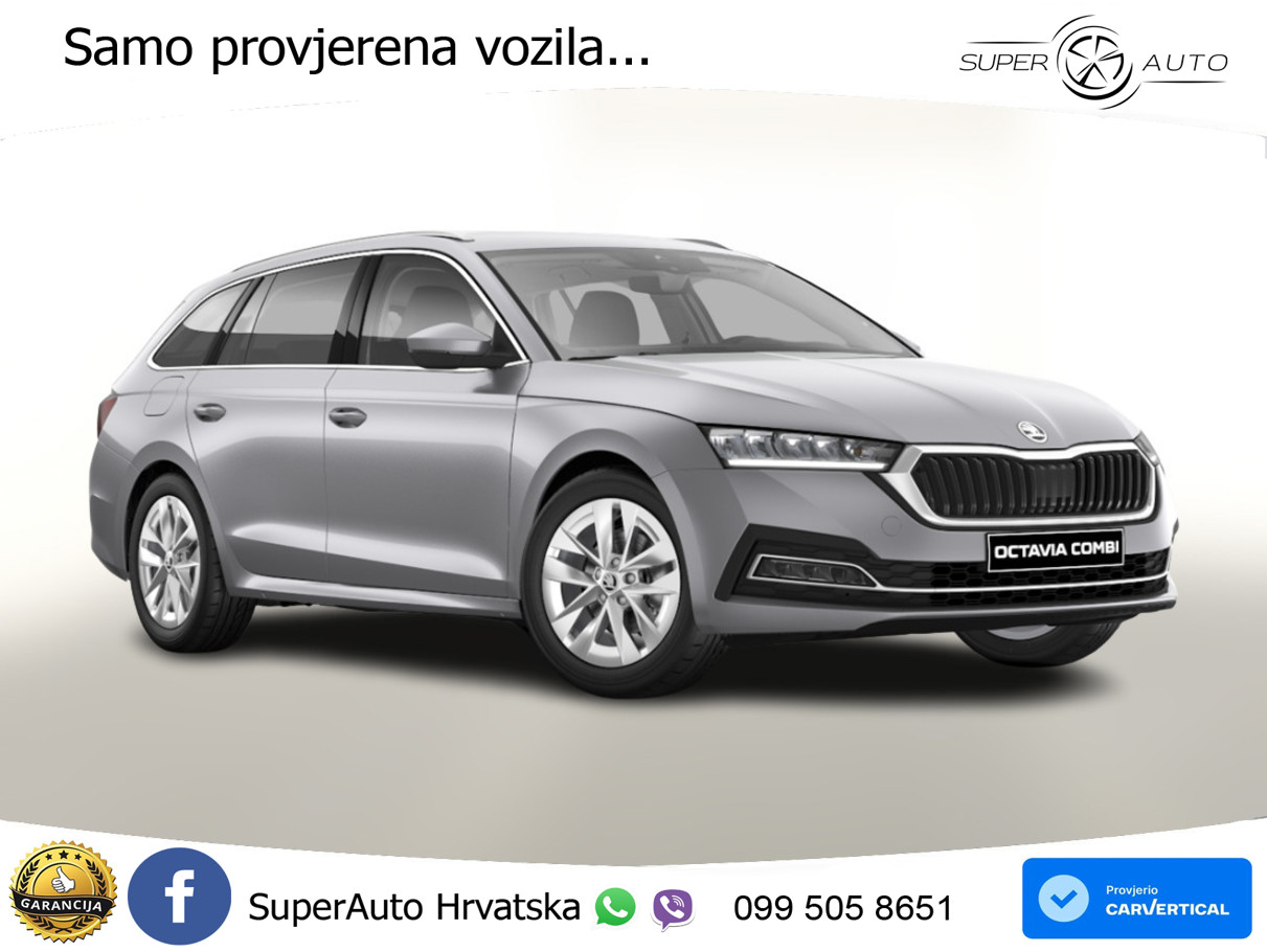 NOVO Škoda Octavia Combi 2.0 TDI DSG Style 150 KS, LED+ACC+KAM+GR SJED+VIRT