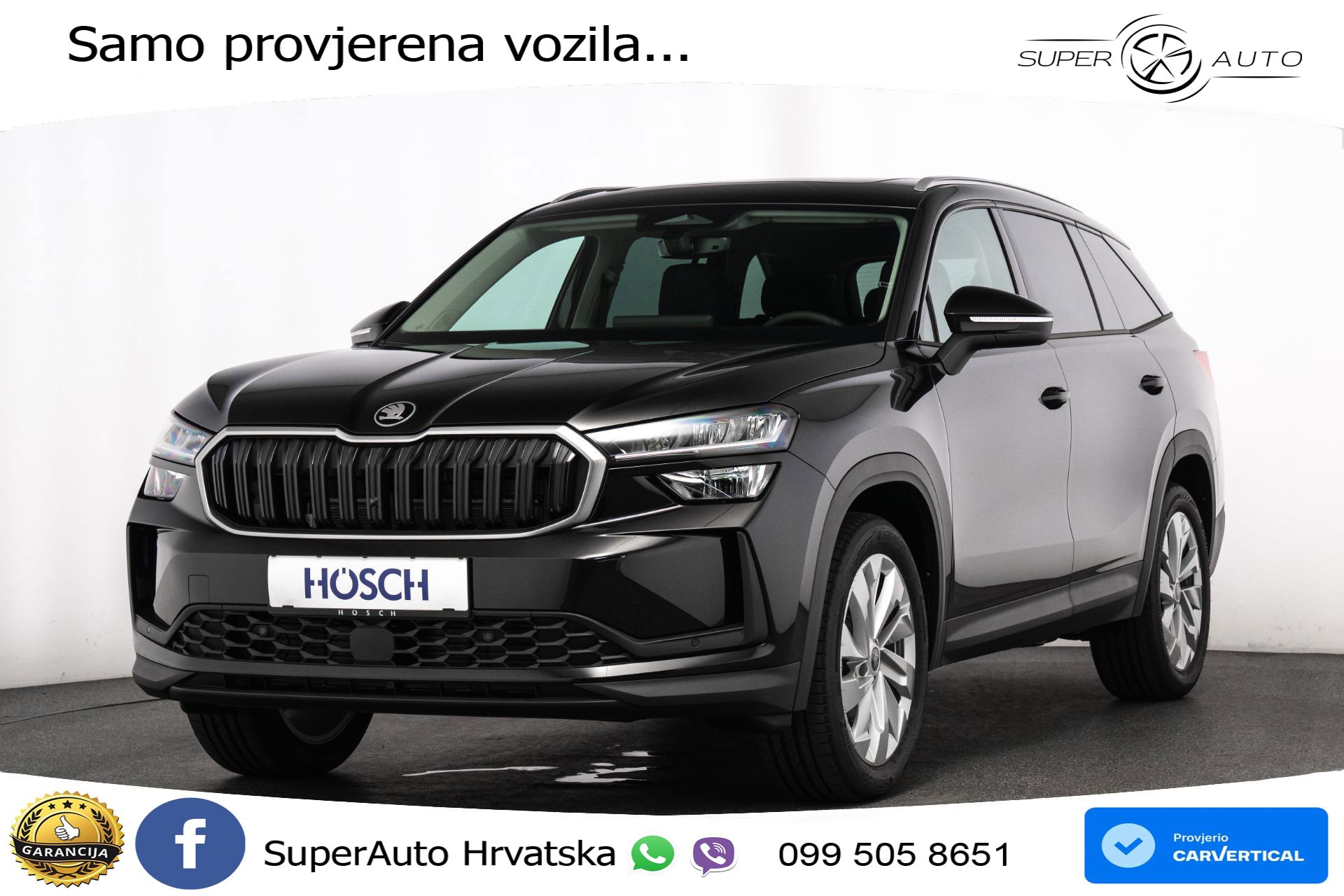 NOVO Škoda Kodiaq 1.5 TSI DSG Selection 150 KS, 7-SJED+ACC+KAM+GR SJED+PANO+VIRT