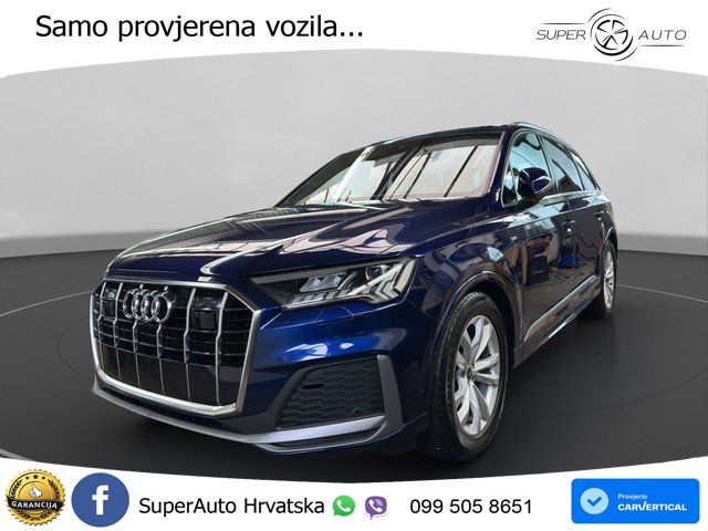 Audi Q7 50 TDI quattro tiptronic S line 286 KS, ZRAČ+ACC+KAM+GR SJED+KEY+LANE