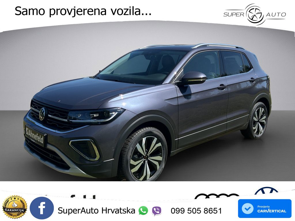 VW T-Cross 1.5 TSI DSG Style 150 KS, ACC+KAM+KEY+GR SJED+VIRT+LANE