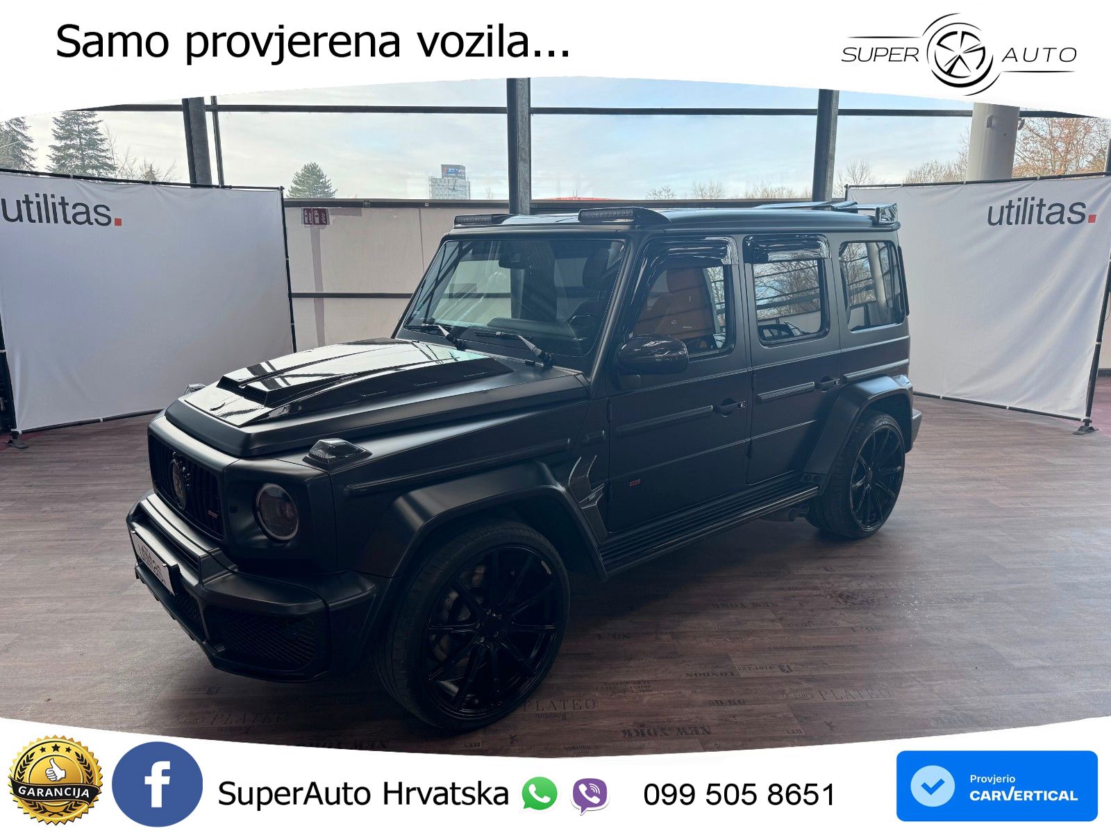 Mercedes G 63 V8 4M 9G-Tr. Brabus 800, 800 KS, LED+TEM+4xGR SJED+360+PDC