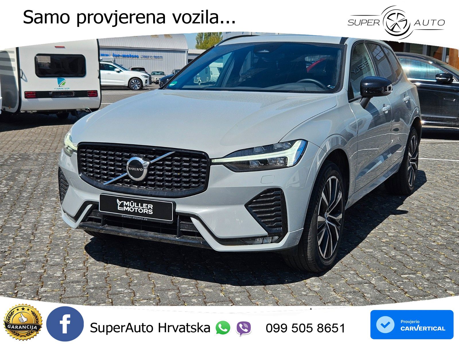 Volvo XC60 2.0d B4 AWD Aut. Plus Dark 197 KS, ACC+KAM+4xGR SJED+PANO+VIRT+ASIST