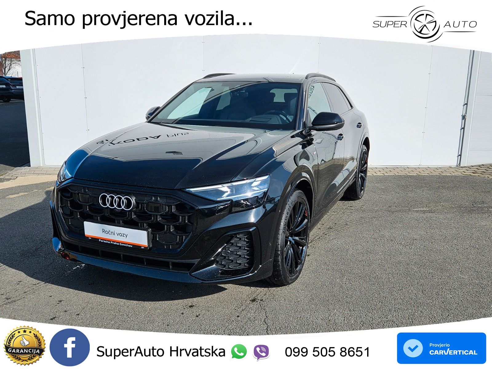 Audi Q8 50 TDI V6 quattro Aut. S line 286 KS, ZRAČNI+ACC+360+GR SJED+HEAD+ASIST