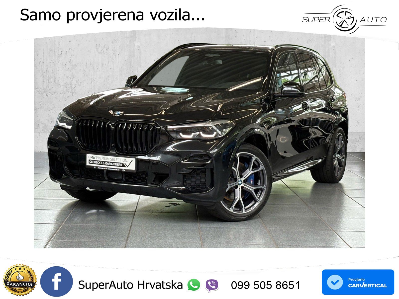 BMW X5 30d Steptronic xDrive M Sport 286 KS, ZRAČNI+ACC+GR SJED+360+PDC