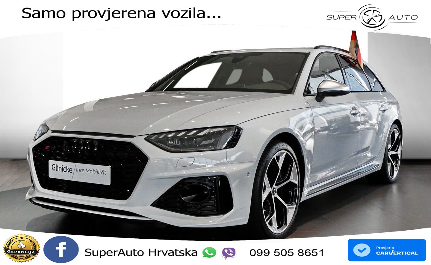 Audi RS4 Avant 2.9 TFSI V6 quattro tiptronic 450 KS, CARBON+PANO+4xGR SJED+360