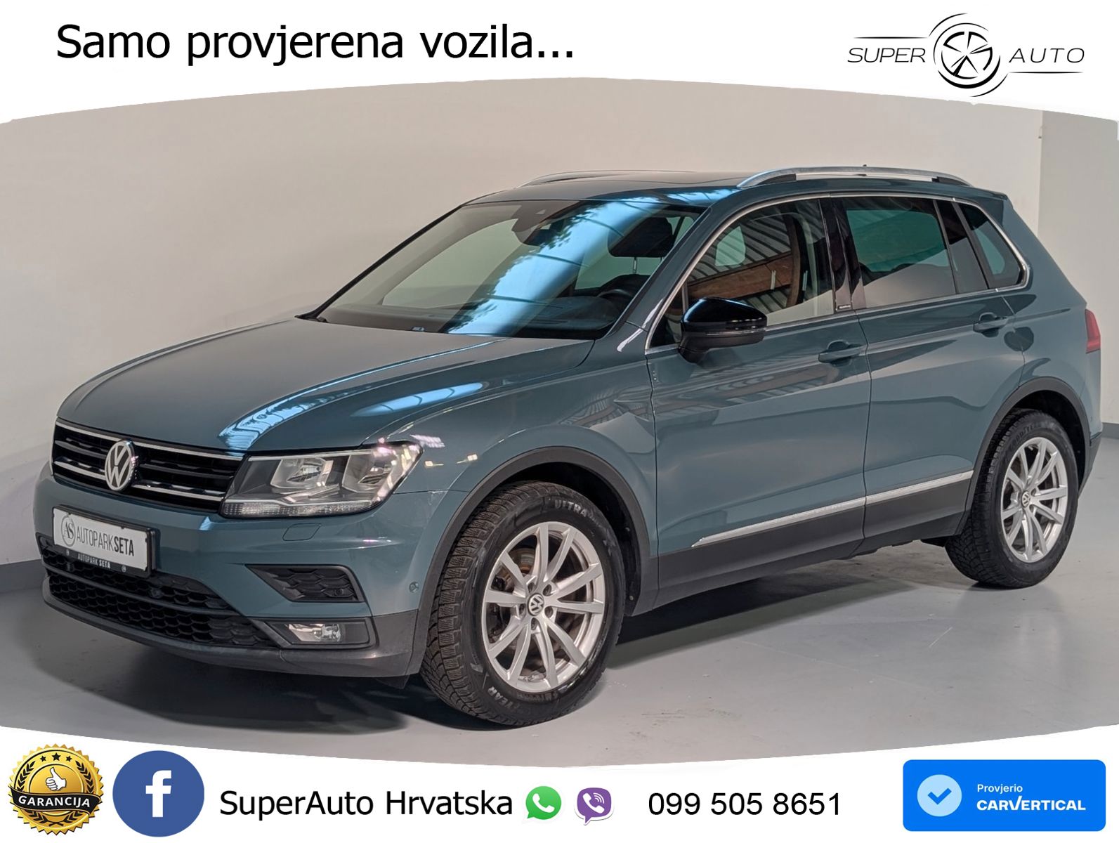 VW Tiguan 2.0 TDI DSG Comfortline 150 KS, PANO+ACC+KAM+GR SJED+KEY+VIRT+LANE