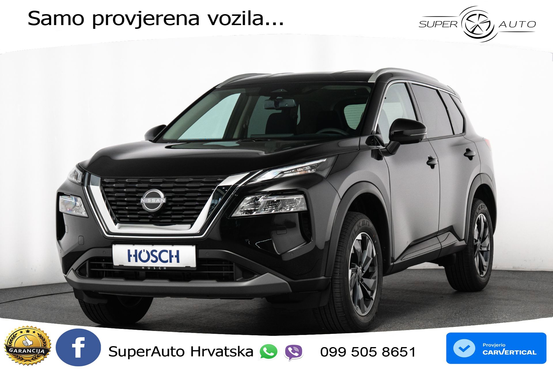 NOVO Nissan X-Trail 1.5 VC-T Aut. N-Connecta 163 KS, 7-SJED