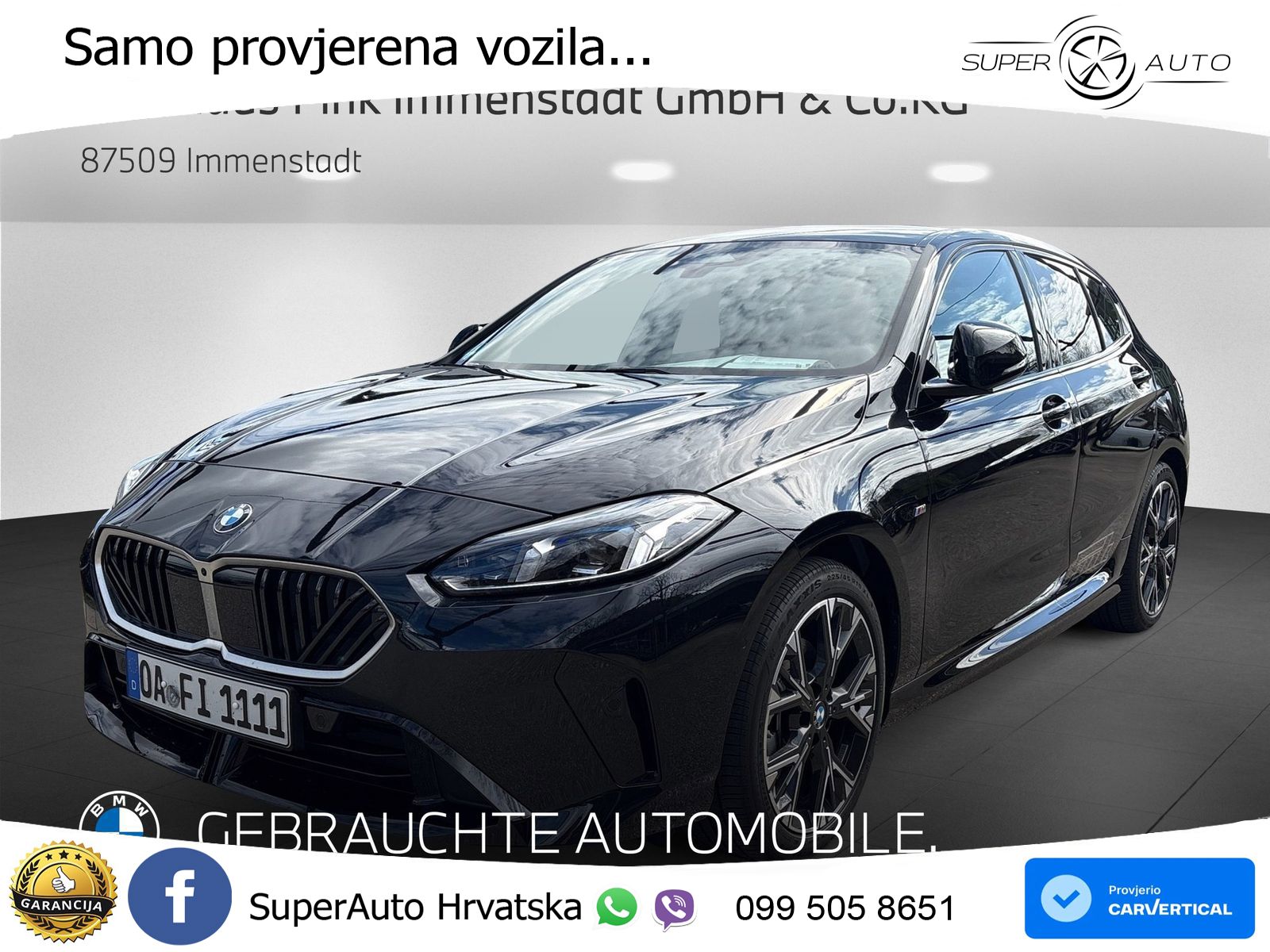 BMW 120d Aut. M Sport 150 KS, LED+ACC+GR SJED+VIRT+KAM