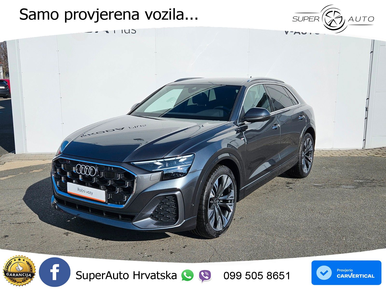 Audi Q8 50 TDI quattro Aut. S line 286 KS, ACC+360+KEY+GR SJED+VIRT+LANE