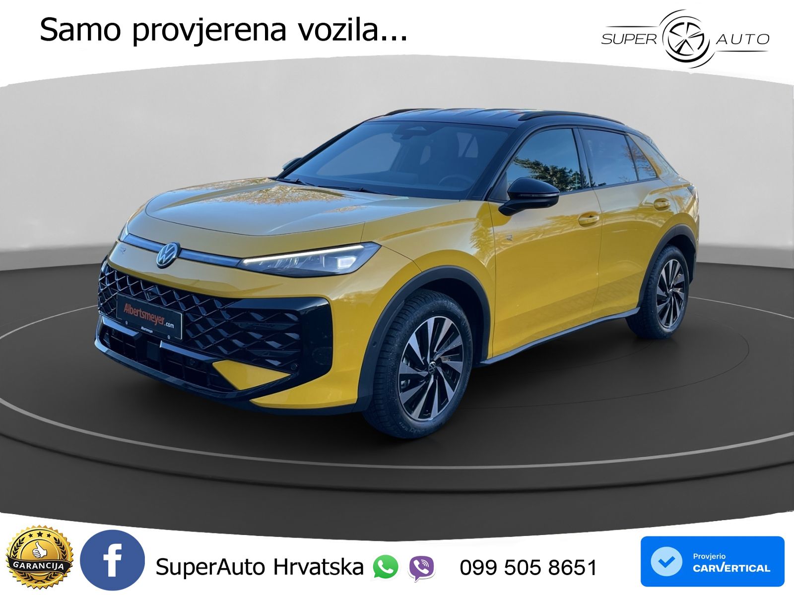 VW T-Roc 1.5 eTSI DSG R-Line 150 KS, ACC+360+KEY+GR SJED+HEAD+VIRT+LANE