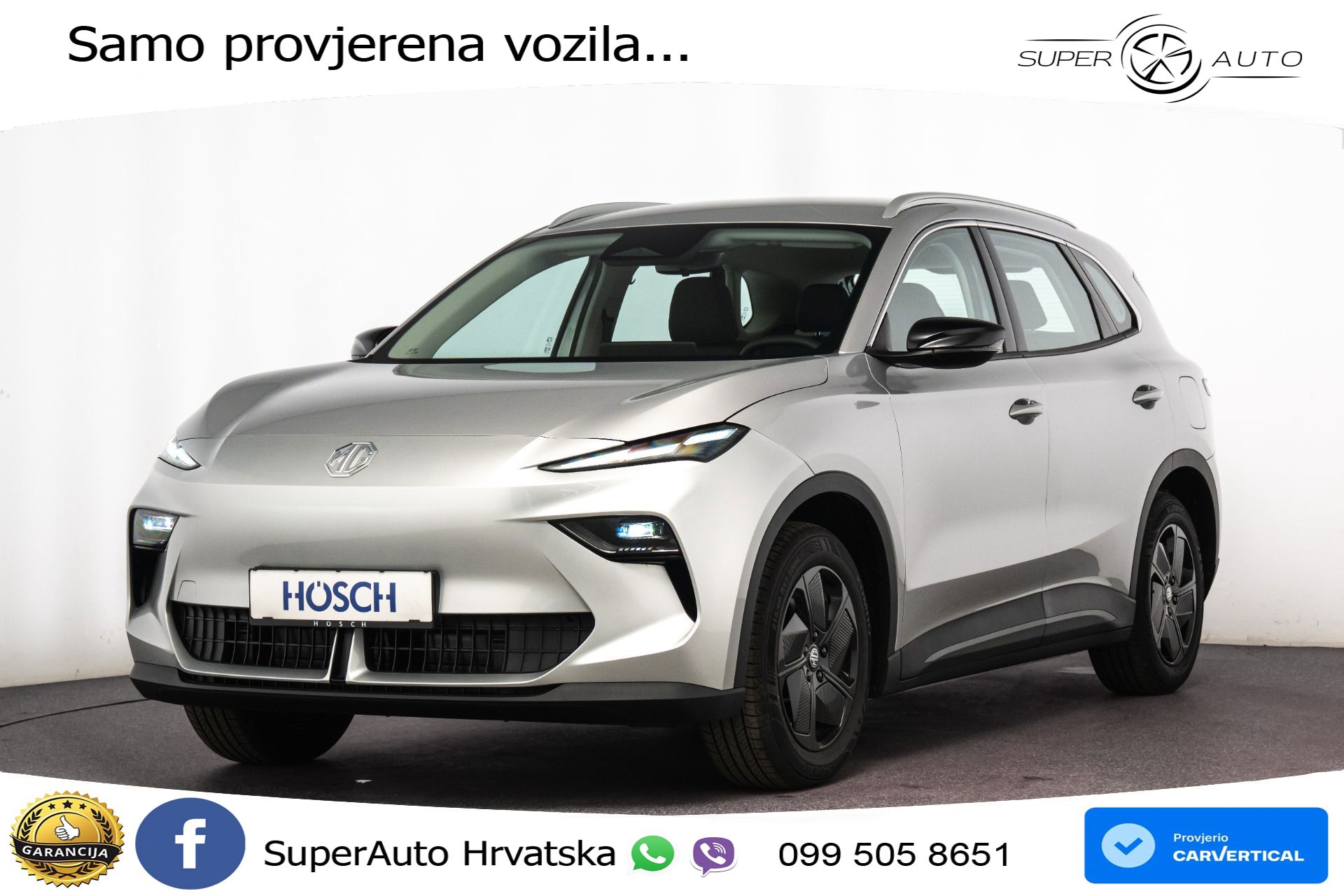 MGS 5 EV Standard Range Comfort 170 KS, ACC+KAM+GR SJED+VIRT+NAVI