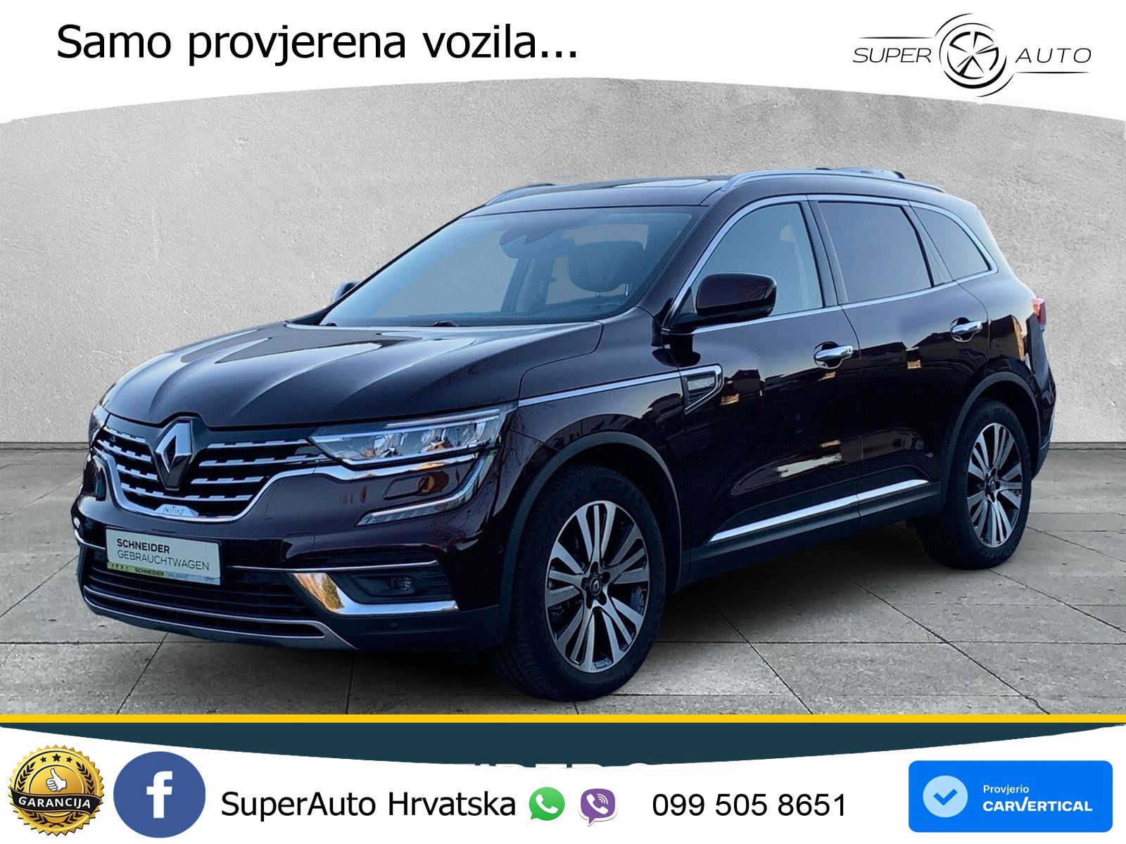Renault Koleos 2.0 DCI 4WD Initiale Paris 1847 KS, LED+PANO+GR SJED+KAM+PARK