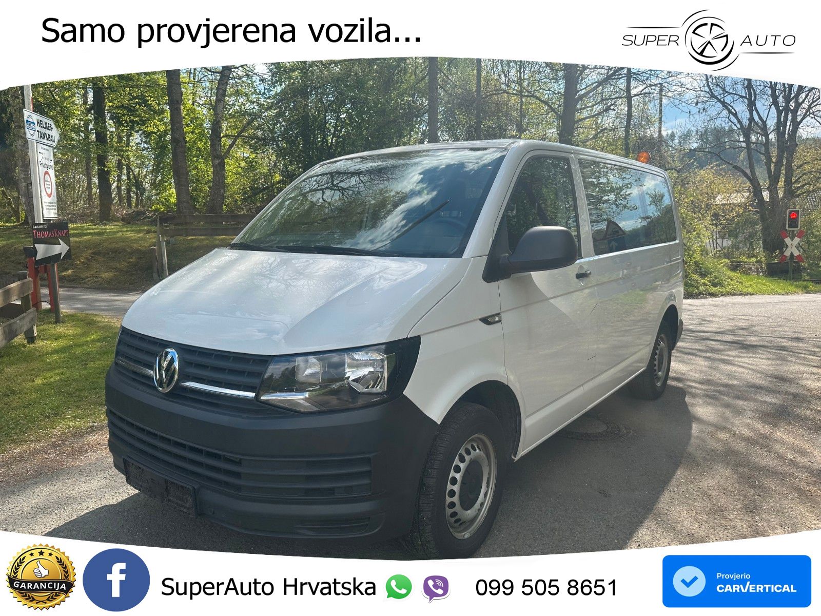 VW Transporter 2.0 TDI Aut. 150 KS, 9-SJED+KLIMA