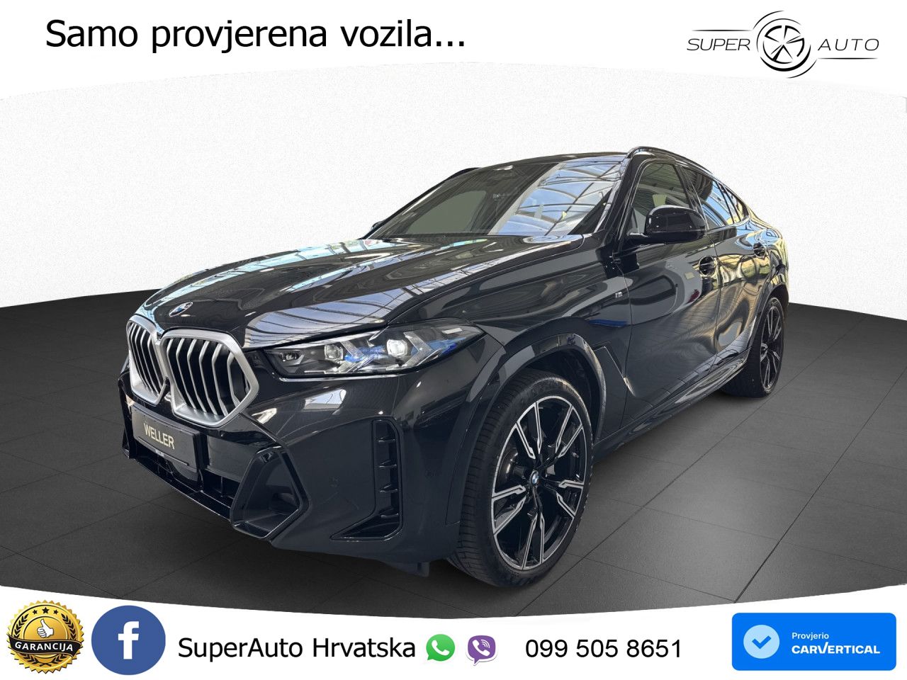 BMW X6 40d xDrive Steptronic M Sport 340 KS, LED+ACC+4xGR SJED+360+PANO