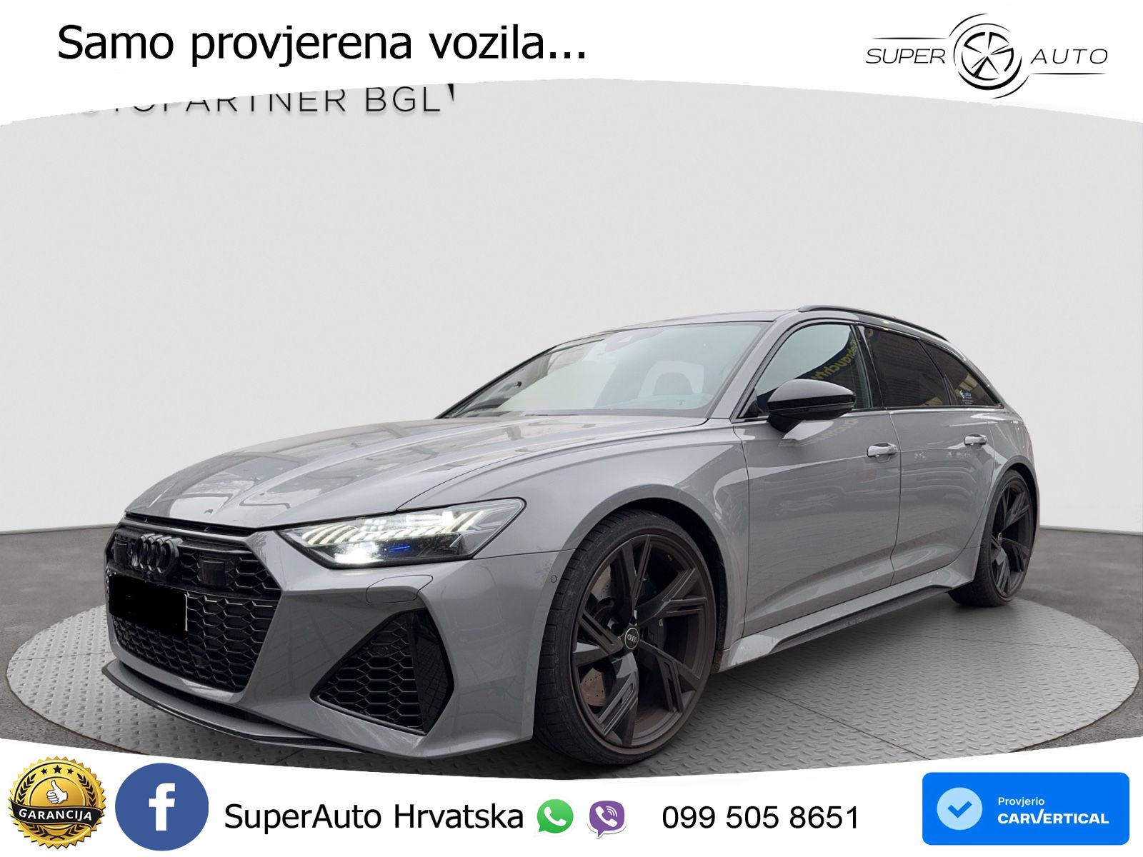 Audi RS6 Avant 4.0 TFSI V8 quattro Aut. 600 KS, ACC+360+4xGR SJED+PANO+HEAD