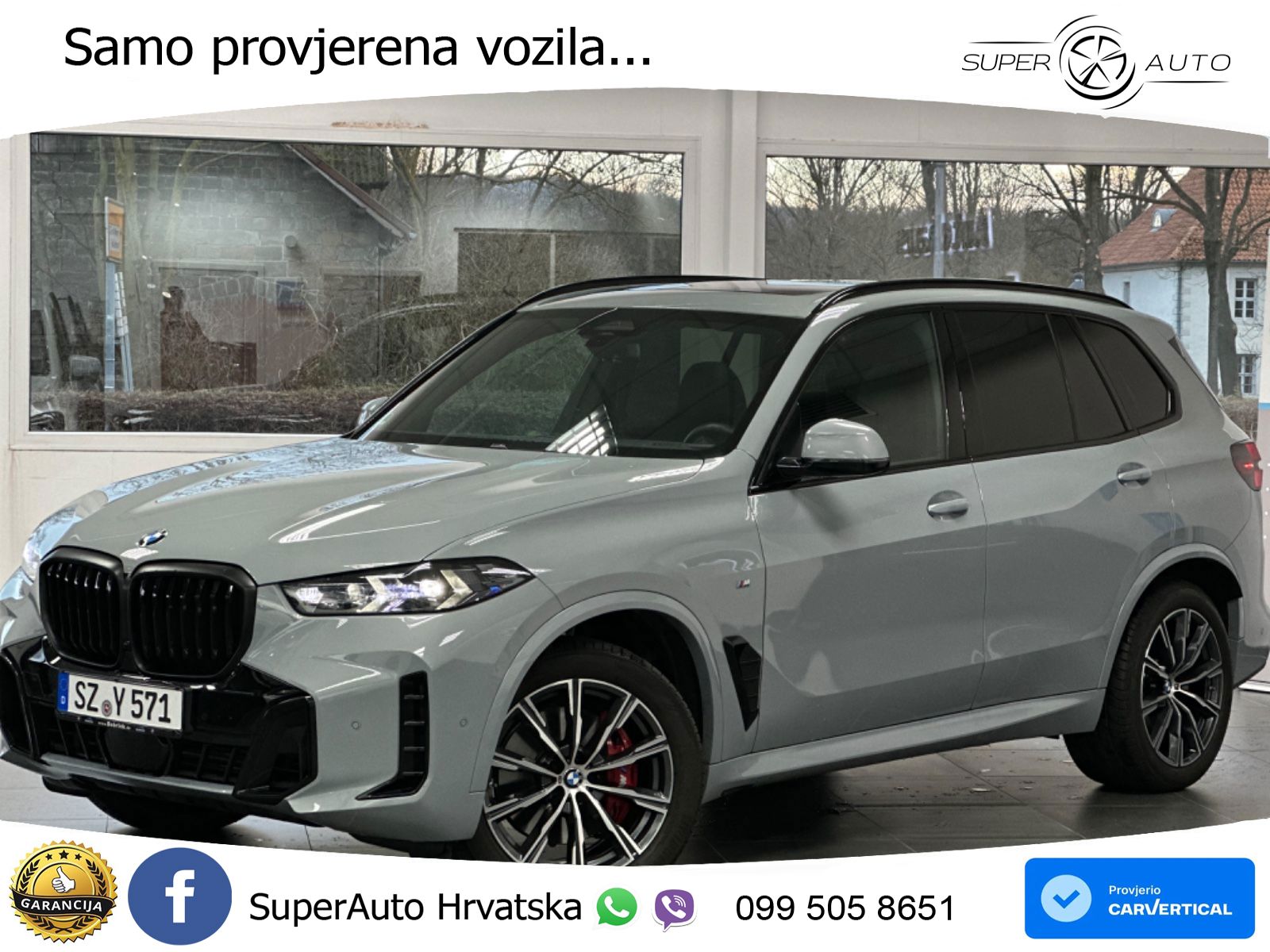 BMW X5 30d xDrive Aut. M Sport 286 KS, ACC+LED+KAM+GR SJED+VIRT+ASIST