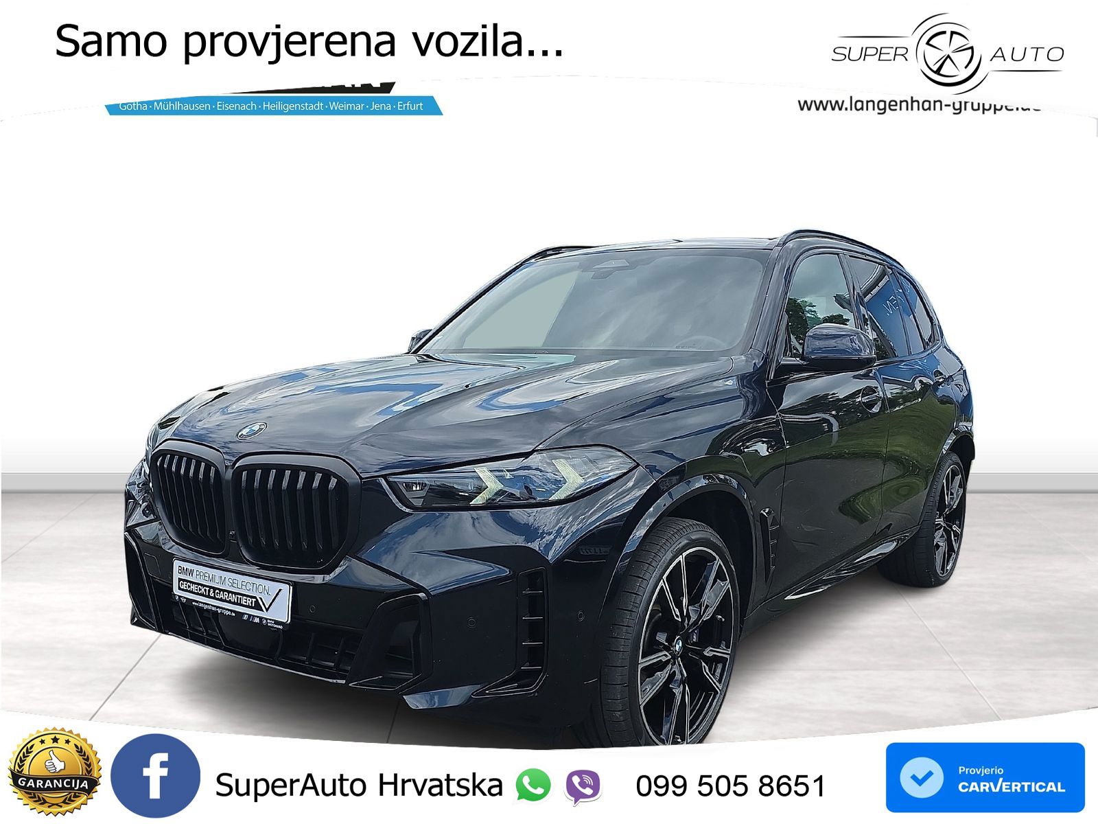BMW X5 40d xDrive Aut. M Sport 352 KS, KAM+KEY+GR SJED+VIRT+LANE