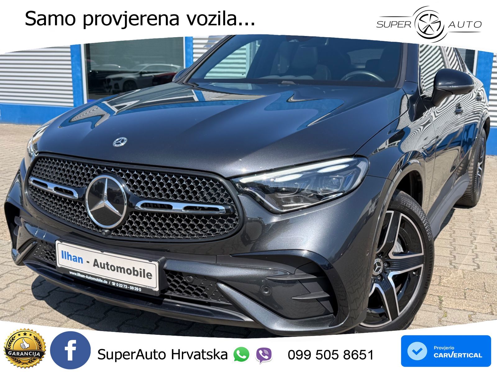 Mercedes GLC Coupe 220d 4M Aut. AMG 197 KS, PANO+360+ACC+GR SJED+VIRT+LED+LANE