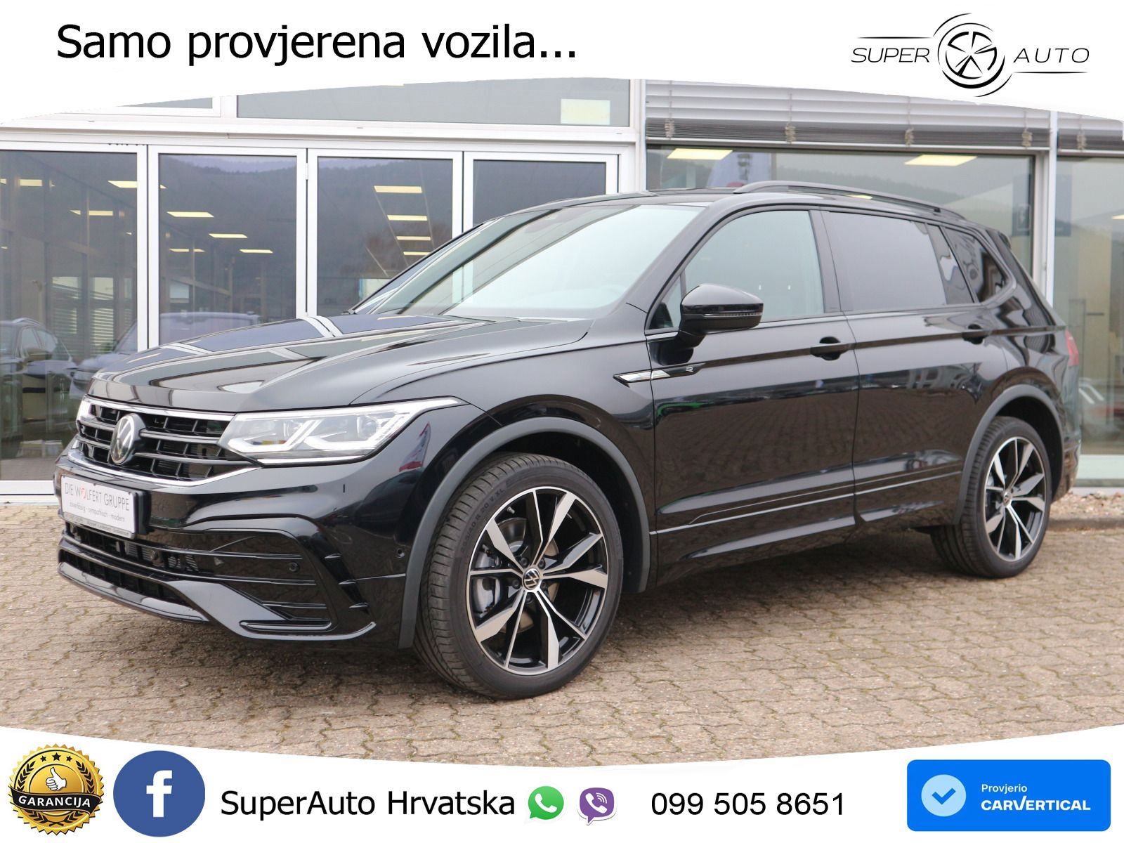 VW Tiguan Allspace 2.0 TDI 4M DSG R-Line 193 KS, 7-SJED+LED+ACC+GR SJED+VIRT+KAM
