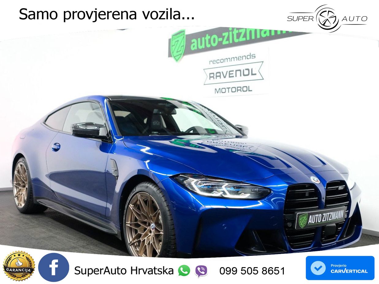 BMW M4 Coupe xDrive Steptronic Comp. 510 KS, LASER+ACC+GR SJED+360+CARBON