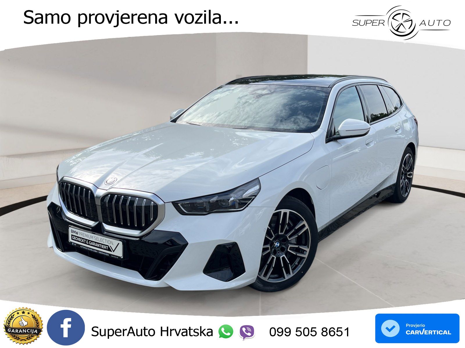 BMW 550e Touring xDrive Steptronic M Sport 489 KS, LED+ACC+4xGR SJED+360+PDC