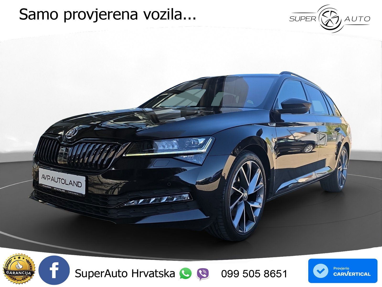 Škoda Superb Combi 2.0 TDI 4x4 Sportline 193 KS, MATRIX+ACC+4xGR SJED+KAM+HEAD
