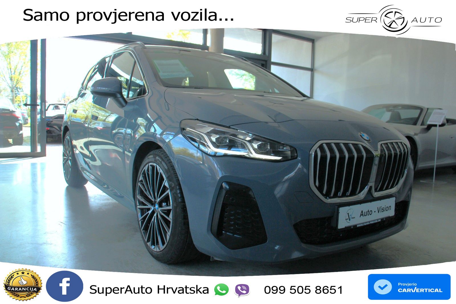 BMW Active Tourer 218i M Sport 136 KS, LED+PANO+360+GR SJED+VIRT+HEAD