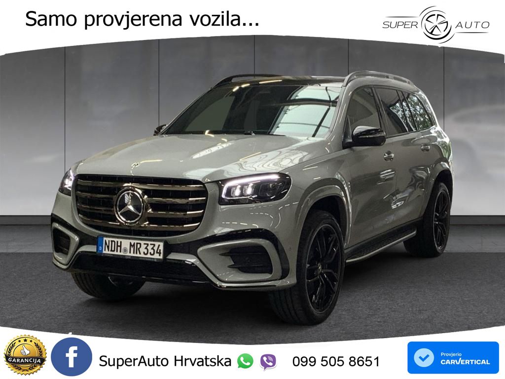 Mercedes GLS 450d 4M Aut. AMG 367 KS, ZRAČ+PANO+360°+GR SJED+ACC+KEY+VIRT